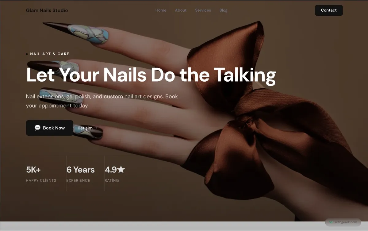 Glass template — Web Gerek