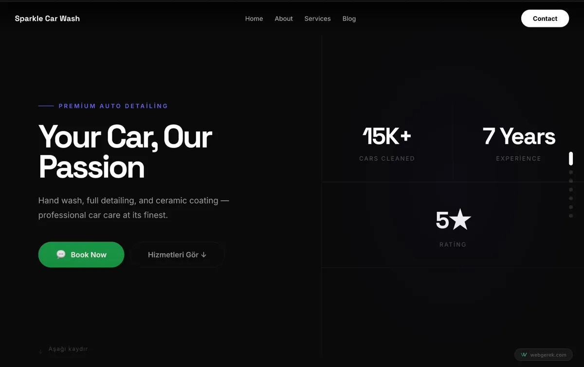 Slate template — Web Gerek